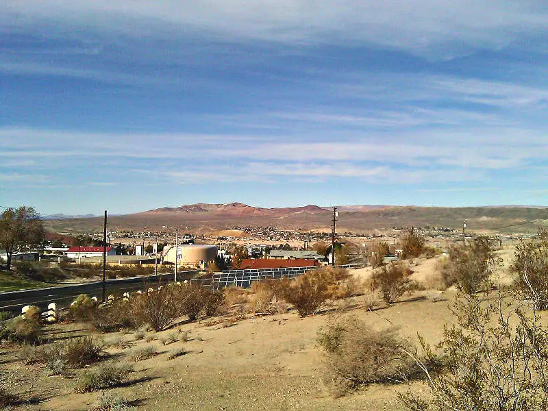 City View Of Barstowc California From Barstow Road